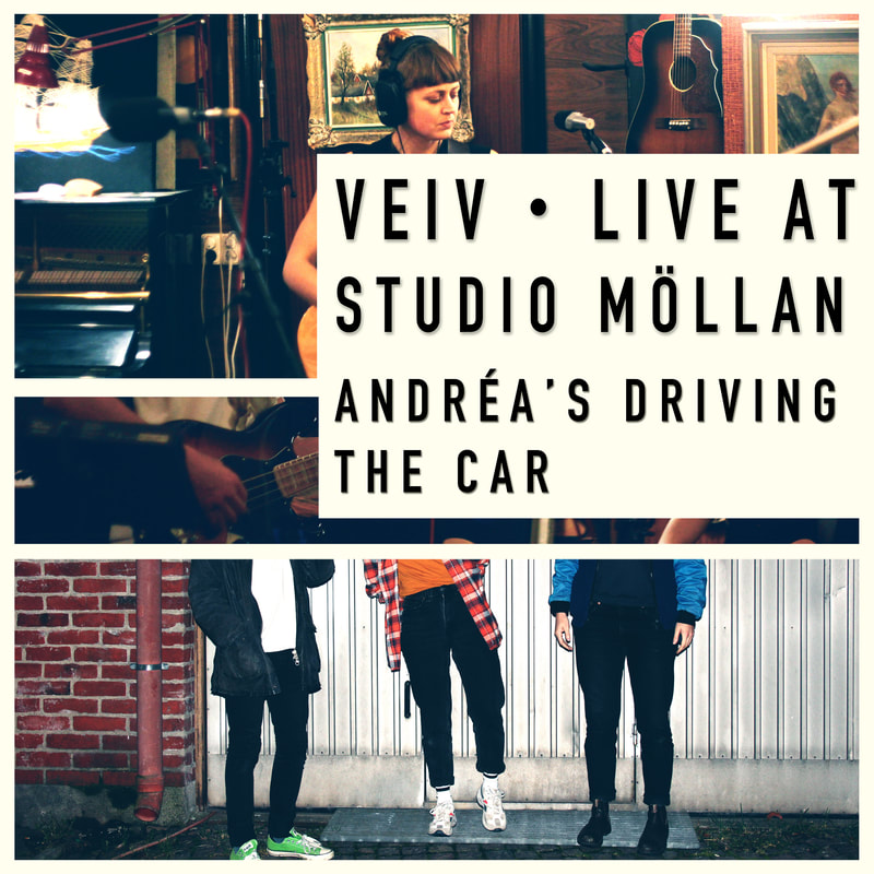 Live at studio Möllan: Andrea's driving the car